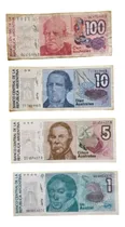 Comprar Billetes Australes De Colección - Lote De 4 Billetes