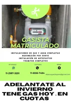 Comprar Servicio De Plomero Gasista Matriculado! Agua Y Gas Hoy.