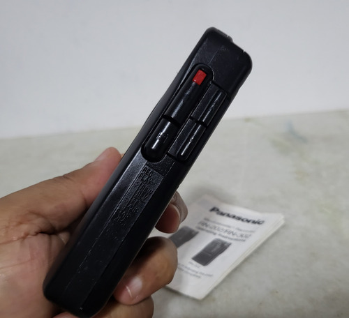 Toca Fitas Mini Cassete Panasonic Tape Gravador Com Manual (Usado)