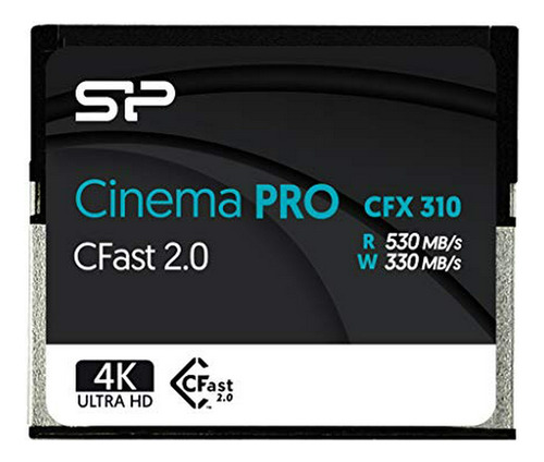 Tarjeta De Silicon Power 128 Gb Cfast2.0 Cinemapro Cfx310 Me