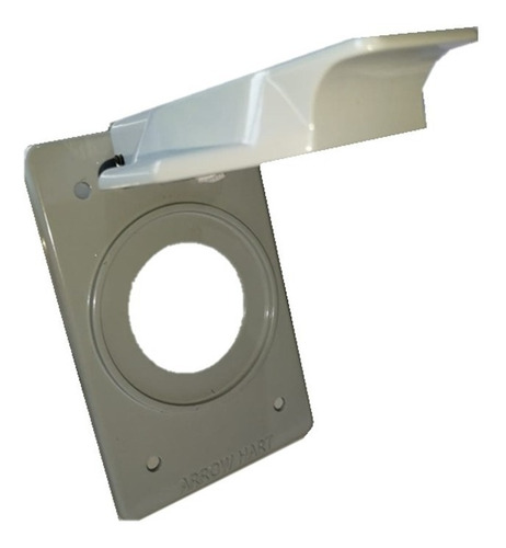 Placa Intemperie Fs Receptáculo 40mm Arrow Hart (10 Piezas)