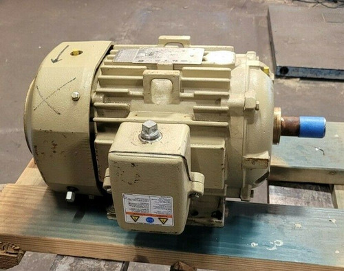 Ge 7.5 Hp Ac Electric Motor 460v 213t Frame 3 Phase 3530 R