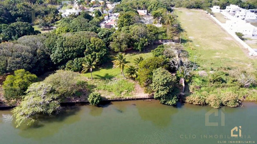 Terreno En Venta En Playa De Vacas Veracruz Con 103 M2 Frente Al Rio