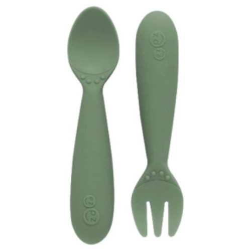 Cubiertos De Silicona Ezpz Mini Utensil By Maternelle