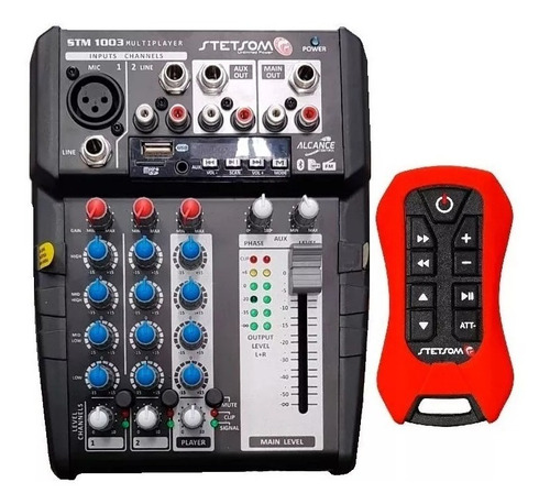 Mesa Stetsom Stm 1003 Usb Sd Bt Controle Lancamento