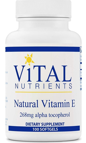 Vitamina E 100cp  Vitalnutrient - Unidad a $2729