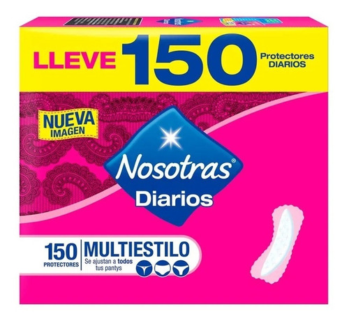 Protectores Nosotras Diarios Multiest - Unidad A $1