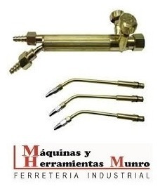 Juego De Soplete M3 Soldador 1 - 2 Y 3 C/ Arrestallama Liga