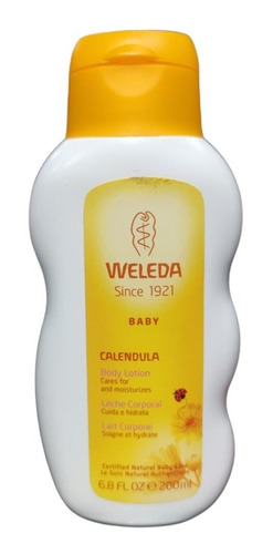 Imagen 2 de 2 de Leche Corporal De Caléndula Weleda Celíacos
