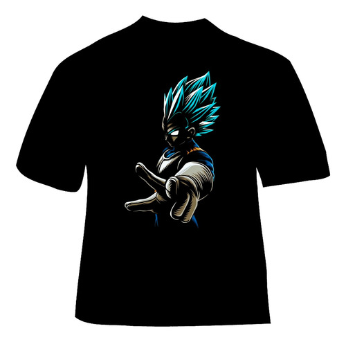 Polera Dragon Ball - Ver 03 - Vegeta - Vale Gamess