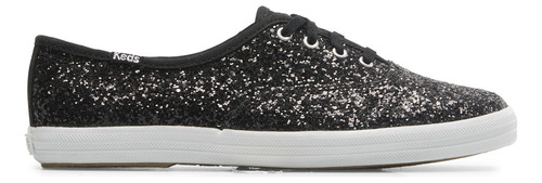 Zapatilla Casual Mujer Champion Glitter Negro