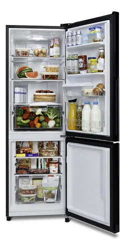 Nevera Bottom Freezer 314ltrs Brutos Black Mabe Rmb300izbrp0
