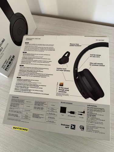 Auriculares Audio-technica Ath-anc700bt Negro