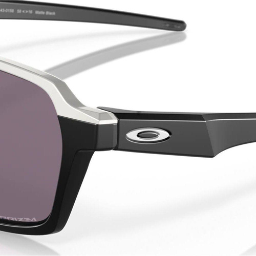 Óculos De Sol Oakley Parlay Matte Black W Prizm Grey Cor Cinza Claro