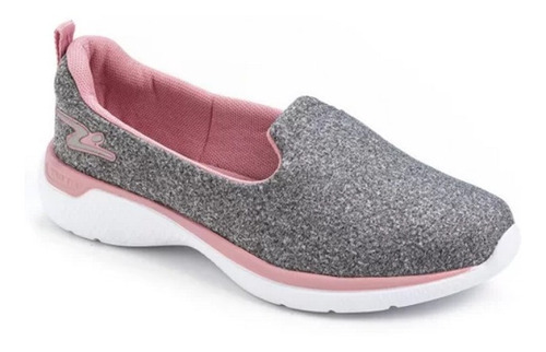 Imagem 1 de 6 de Tênis Adrun Fit Day Slip On 9002 Super Leve Caminhada Mulher