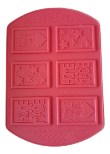 Molde Silicon Barra Rectangular Chocolate Hecho En Casa