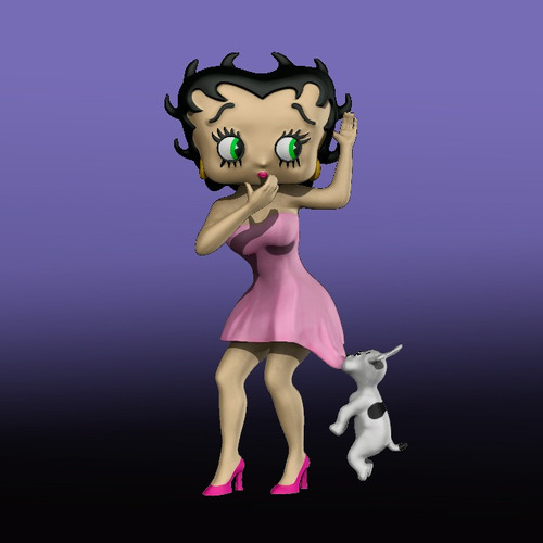 Betty Boop Pet- Arte Plastico