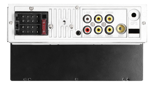 Monitor Estéreo De Coche De Un Solo Din Con Pantalla Táctil
