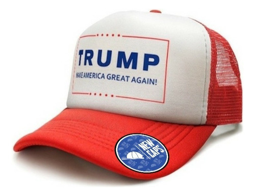 Gorra Trucker Eeuu Donald Trump Make América Great New Caps