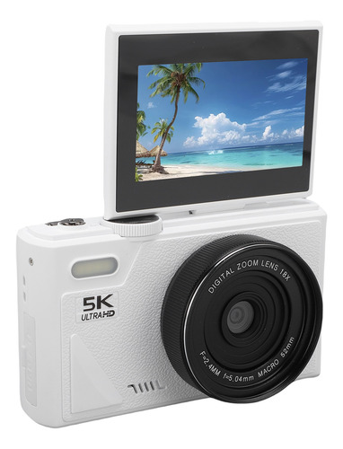 Câmera De Zoom Digital 18x 5k Para Fotografia Anti Shake Wif