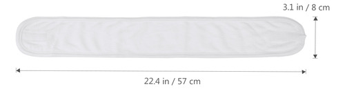 Diadema De Tela Para Maquillaje De Spa, Autoadhesiva, 3 Unid