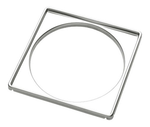 Porta Grelha | Ralo Quadrada Inox 304 Blukit 100mm 