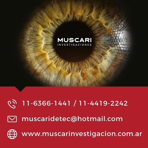 Detective Privado, Experto, Absoluta Reserva.