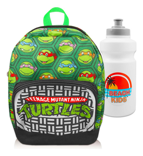 Teenage Mutant Ninja Turtles Mini Mochila - Mochila Tmnt De 