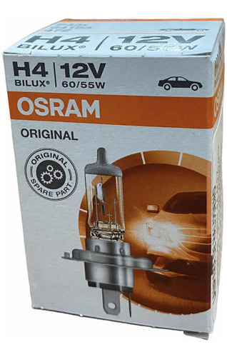 Foco H4 55w, Equipo Original Osram Jgo 2 Pzas