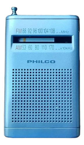 Radio Portatil Philco Prc25 Am Fm A Pilas De Bolsillo