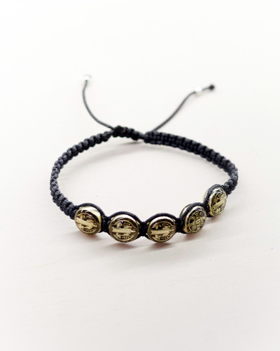 Imagen 1 de 2 de Pulsera Tejida 5 San Benitos