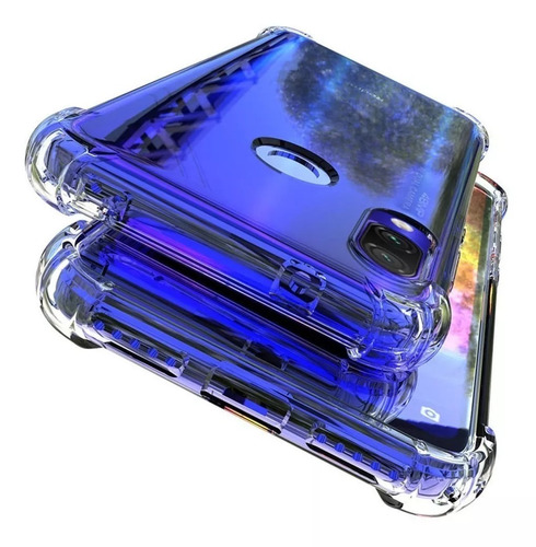 Imagen 5 de 10 de Funda Puntas Reforzadas + Vidrio Templado Xiaomi Note 5a