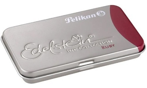 Tinta Para Pluma Fuente Pelikan Edelstein Cartridges Ruby