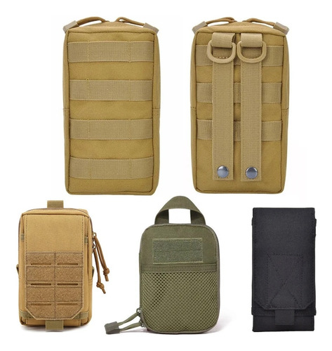 Bolsa Táctica Outdoor Molle Military Riñonera Pack Mobile