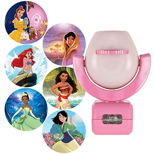 Projectables Disney Princess - Luz Nocturna Led Para Niños,