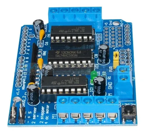 Placa De Expansion Shield Driver L293d P/arduino Emakers