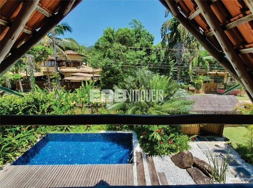 Imagem 20 de 30 de Charmosa Casa De Praia, Com Piscina, 4 Suítes Com Ar, A Apenas 90m Das Areias De Itamambuca - Rv13 - 32982502
