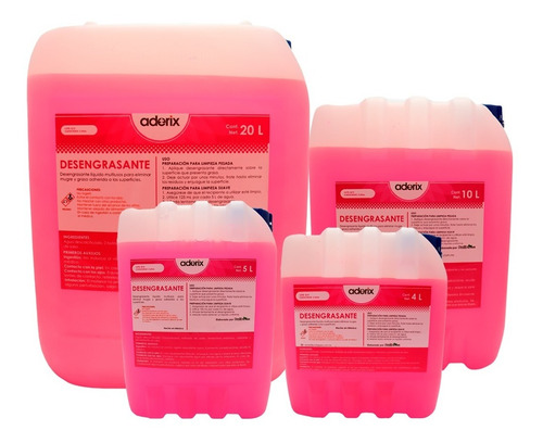 Removedor De Grasa Líquido Biodegradable 4 Litros