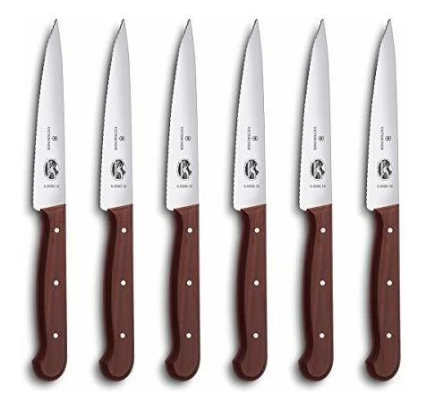 Cuchillos Dentados Para Carne De Palisandro Victorinox-swiss