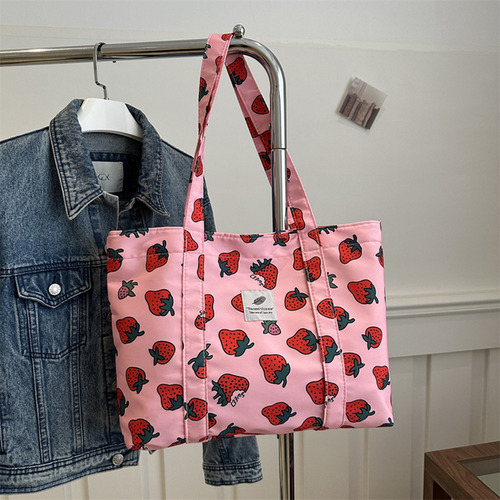 Para Bolso De Hombro A51b Con Estampado De Cerezas De Gran