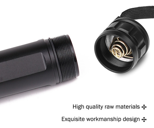 I Bright Xhp50, 5 Modos, Led, Recargable Por Usb, Aluminio,