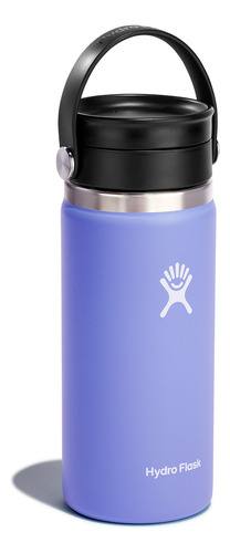 Botella Termica Hydro Flask 473ml/16oz Termo Wide Mouth Tapa Flex Sip Lid Café Bebidas Frío/Caliente Portátil