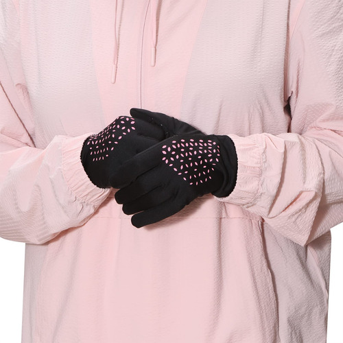 Guantes De Correr Trailheads Elements Mujer Táctiles Negro R Color Diseño De La Tela