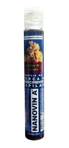 Cresce Cabelo Nanovin A Tratamento Capilar Krina Cavalo 30ml