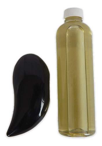 Piedra Caliente De Obsidiana Para Masaje Tipo Gota + Aceite