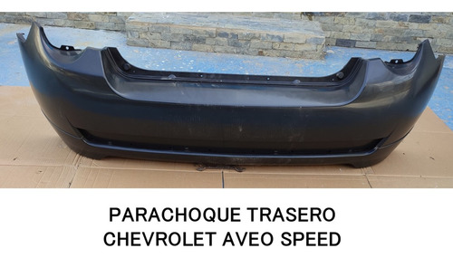 (ap-050) Parachoque Trasero Chevrolet Aveo Speed