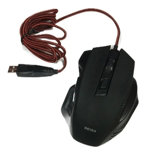 Mouse Gamer Seisa Dn-c332 Linea Pro 1000 Dpi Usb Rueda 3d