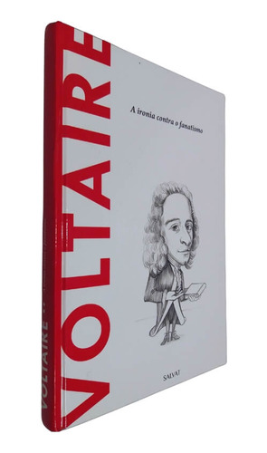 Livro Físico Coleção Descobrindo A Filosofia Volume 09 Voltaire A Ironia Contra O Fanatismo