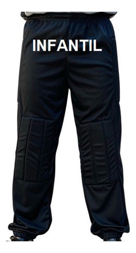 Calça De Goleiro Infantil - Com Proteção Acolchoada -futebol