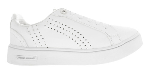 Tenis Renata Color Blanco Con Perforado D11710146620